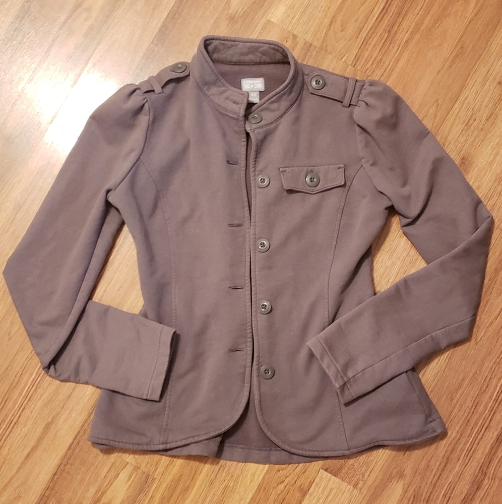 Converse fit & flare jacket